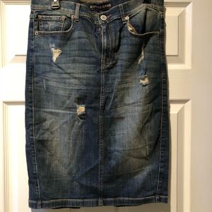 Express Denim skirt